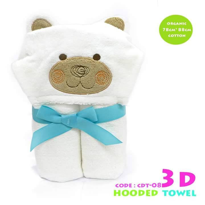 3D Hooded Towels for Kids