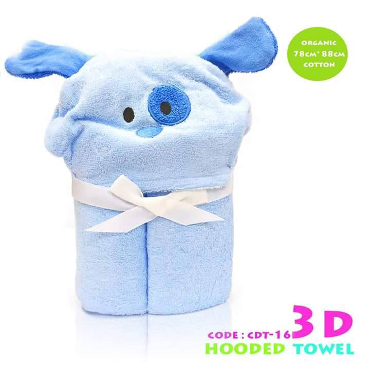 3D Hooded Towels for Kids