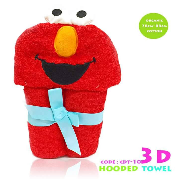 3D Hooded Towels for Kids