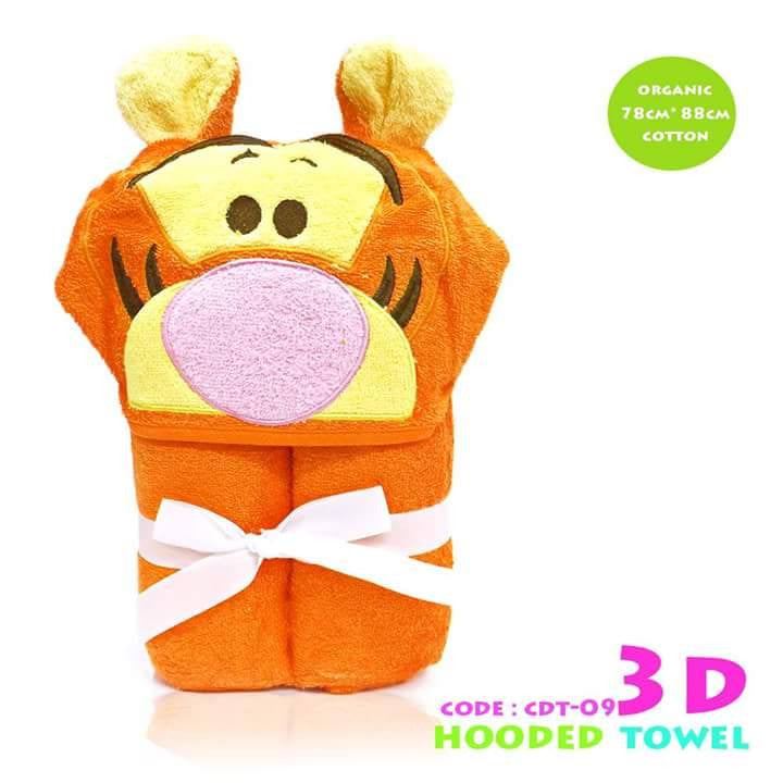 3D Hooded Towels for Kids