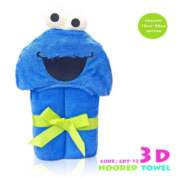 3D Hooded Towels for Kids