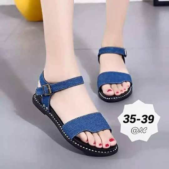 Denim Sandals