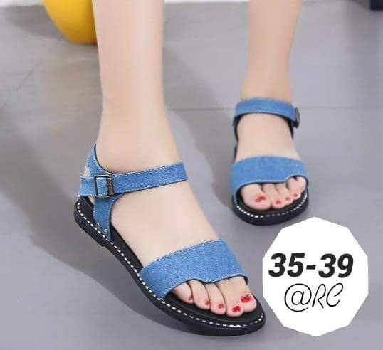 Denim Sandals